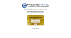 Desktop Screenshot of partnerkartya.projektorrent.hu